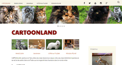 Desktop Screenshot of cartoonland.net