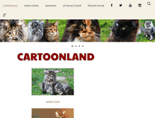 Tablet Screenshot of cartoonland.net